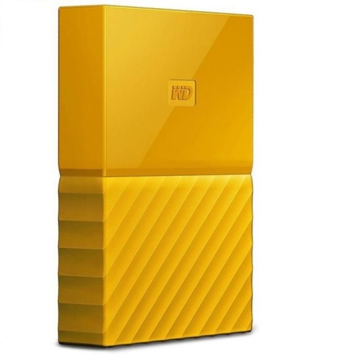 Внешний жесткий диск WD USB 3.0 4 Тб WDBUAX0040BYL-EEUE My Passport 2.5", желтый