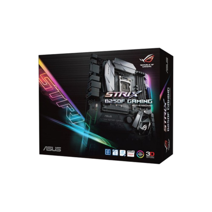 Материнская плата Asus STRIX B250F GAMING, Soc-1151, Intel B250, 4xDDR4, ATX, Ret
