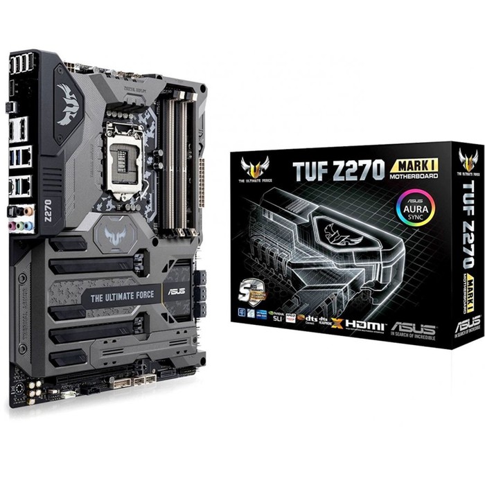 Материнская плата Asus TUF Z270 MARK 1, Soc-1151, Intel Z270, 4xDDR4, ATX, Ret