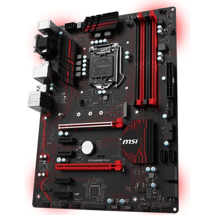 Материнская плата MSI Z270 GAMING PLUS, Soc-1151, Intel Z270, 4xDDR4, ATX, Ret