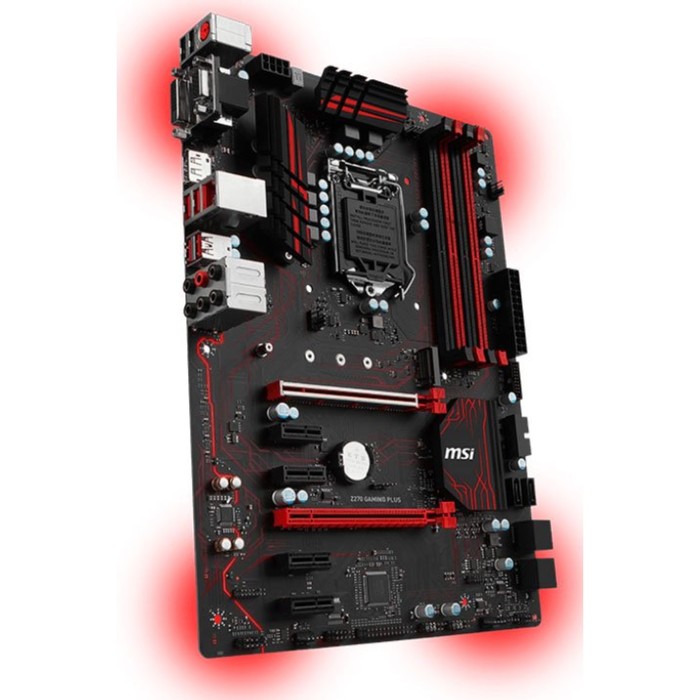 Материнская плата MSI Z270 GAMING PLUS, Soc-1151, Intel Z270, 4xDDR4, ATX, Ret