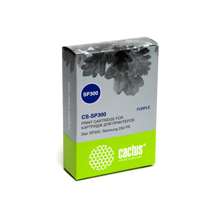 

Картридж ленточный Cactus CS-SP300 фиолетовый для Samsung Star SP300/250 FR