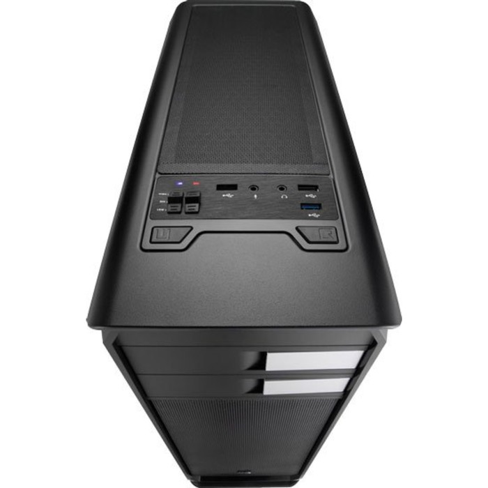 Корпус Aerocool AERO-500 WINDOW, без БП, ATX, черный