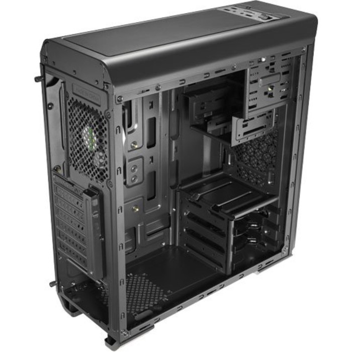 Корпус Aerocool AERO-500 WINDOW, без БП, ATX, черный