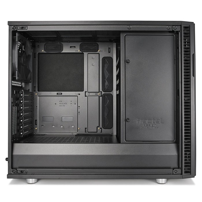 Корпус Fractal Design Define R6 Blackout Edition TG, без БП, ATX, черный