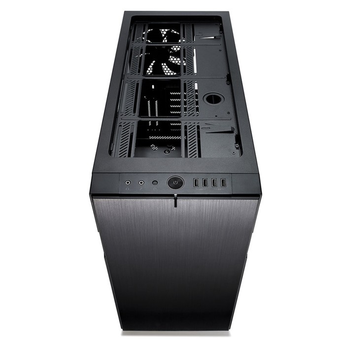 Корпус Fractal Design Define R6 Blackout Edition TG, без БП, ATX, черный