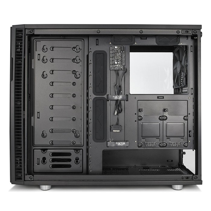 Корпус Fractal Design Define R6 Blackout Edition TG, без БП, ATX, черный