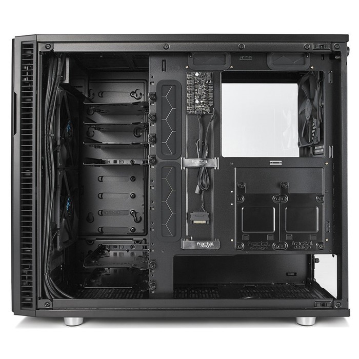 Корпус Fractal Design Define R6 Blackout Edition TG, без БП, ATX, черный