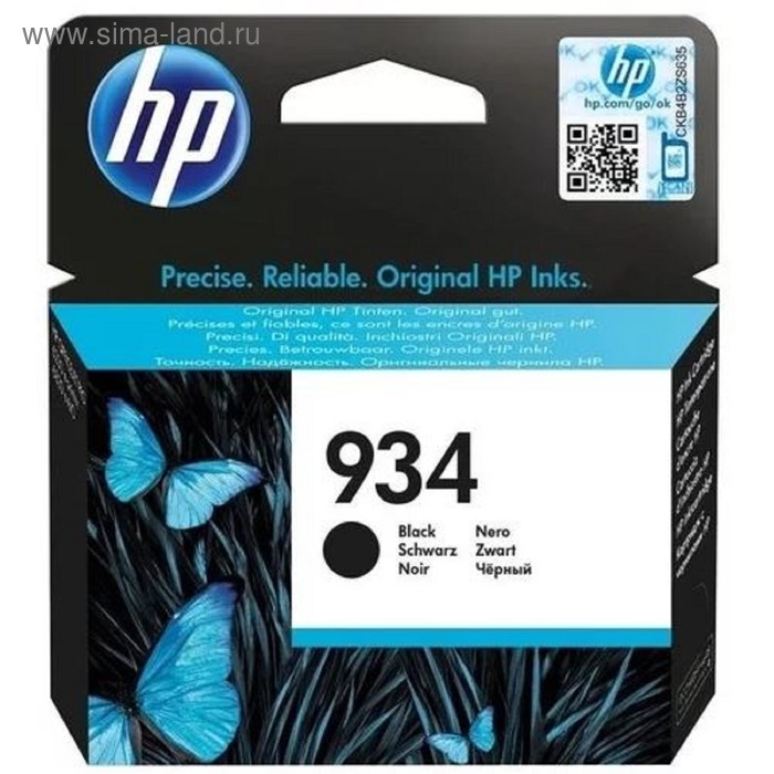 

Картридж струйный HP 934 C2P19AE черный для HP OJ Pro 6830