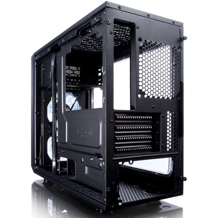 Корпус Fractal Design FOCUS G MINI Window, без БП, mATX, черный