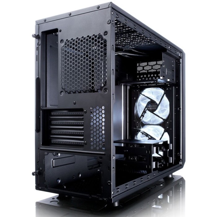 Корпус Fractal Design FOCUS G MINI Window, без БП, mATX, черный