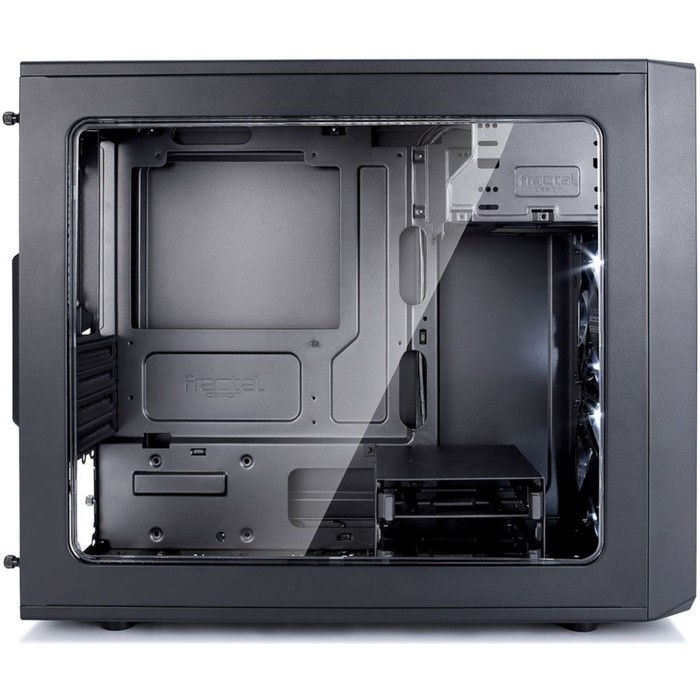 Корпус Fractal Design FOCUS G MINI Window, без БП, mATX, черный