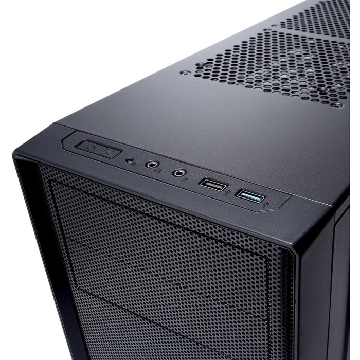 Корпус Fractal Design FOCUS G MINI Window, без БП, mATX, черный