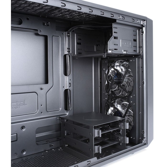 Корпус Fractal Design FOCUS G MINI Window, без БП, mATX, черный