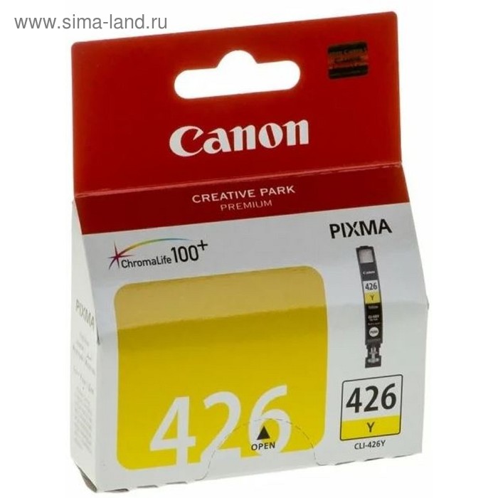 

Картридж струйный Canon CLI-426Y 4559B001 желтый для Canon iP4840/MG5140