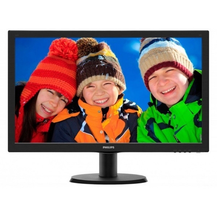 Монитор Philips 23.6" 243V5LSB (00/01), черный