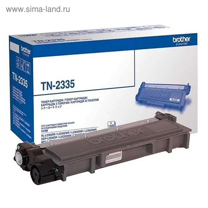 

картридж Brother TN2335 для HLL2300/2340/2360/2365 DCPL2500/2520/2540/2560 (1200k), черный