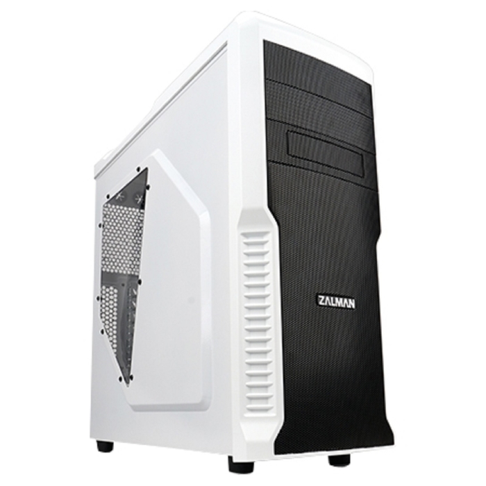 Корпус Zalman Z3 PLUS, Без БП, ATX, белый