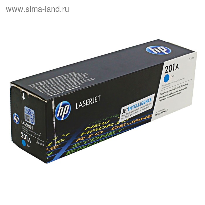 

Картридж HP 201A CF401A для CLJ Pro M252/M277 (1400k), голубой