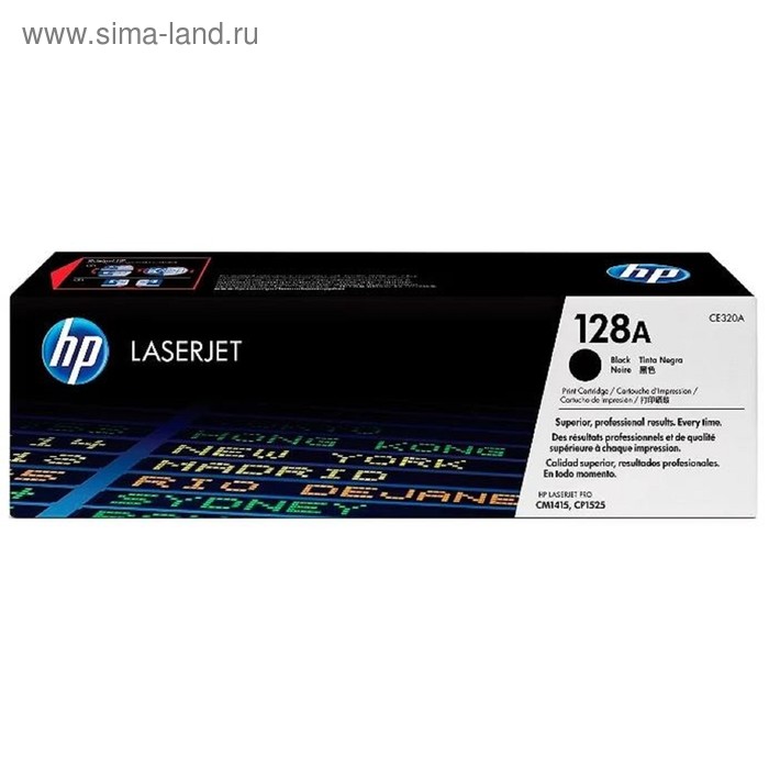 

Картридж HP 128A CE320A для CM1415/CP1525 (2000k), черный