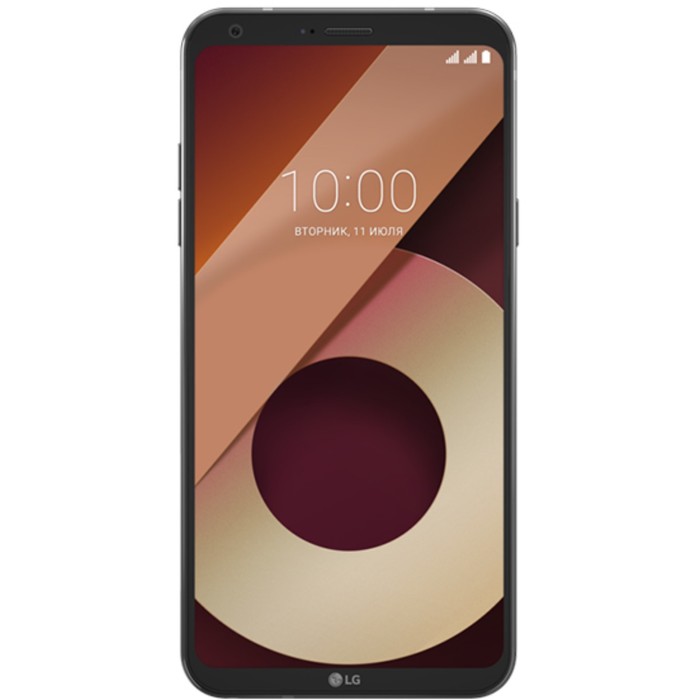 Смартфон LG Q6a M700 16Gb черный 4G 2Sim 5.5" 1080x2160 Android 7.0 13Mpix GPS FM micSD
