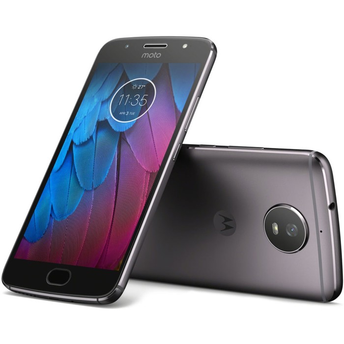 Смартфон Motorola G5S XT1794 32Gb серый 4G 2Sim 5.2"1080x1920 Andr7.1.1 16MpixGPS FM micSD