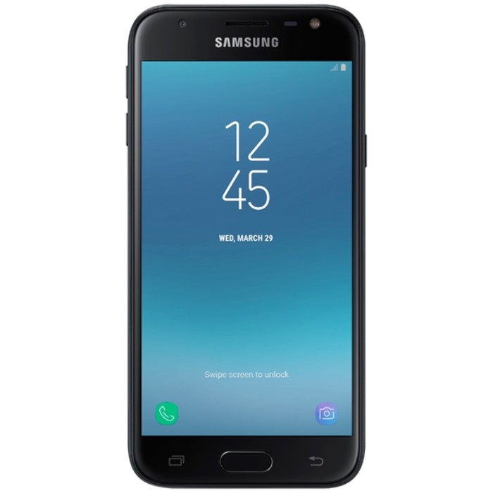 Смартфон Samsung Galaxy J3 (2017) SM-J330F 16Gb черный 4G 2Sim 5"720x1280 7.0 13Mpix micSD