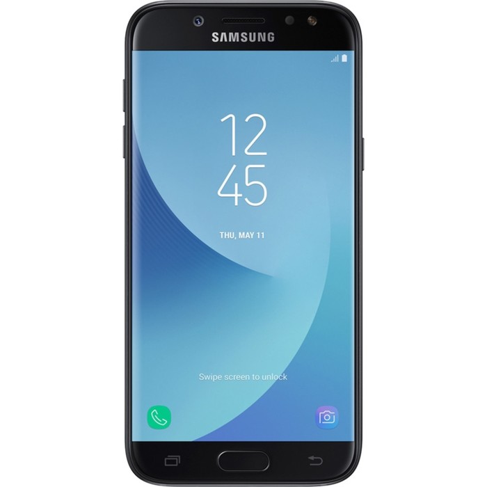 Смартфон Samsung Galaxy J5 (2017) SM-J530FM/DS 16Gb черный 4G 2Sim 5.2" 720x1280 7.0 13Mpix