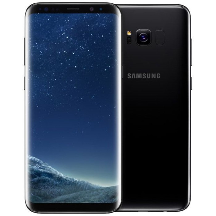 Смартфон Samsung Galaxy S8+ SM-G955F 128Gb черный 4G 2Sim 6.2" 1440x2960 7.0 12Mpix micSD