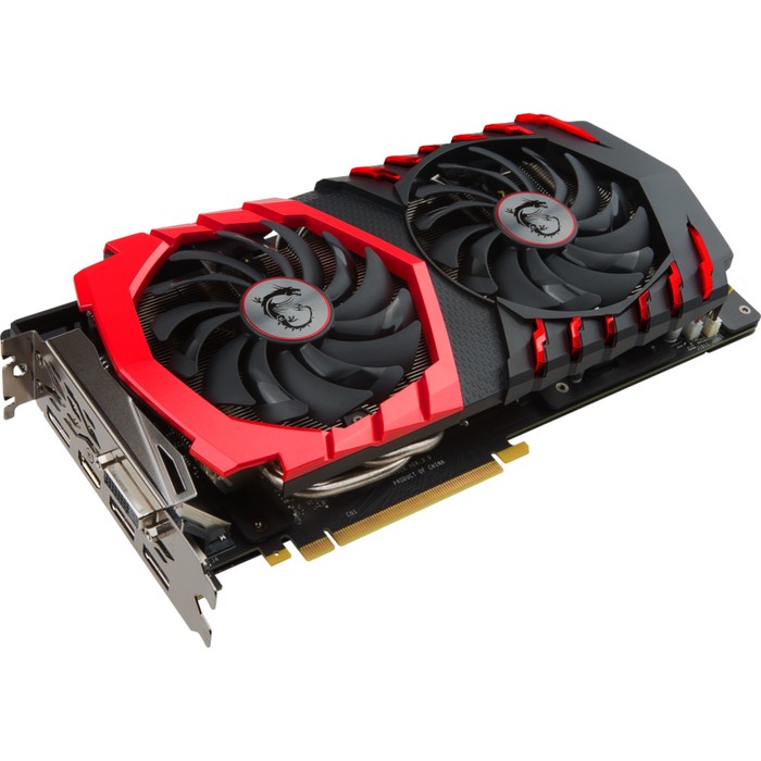 Видеокарта MSI GeForce GTX 1060 GAMING 3G,192bit,GDDR5,1506/8008,DVI,HDMI,DP