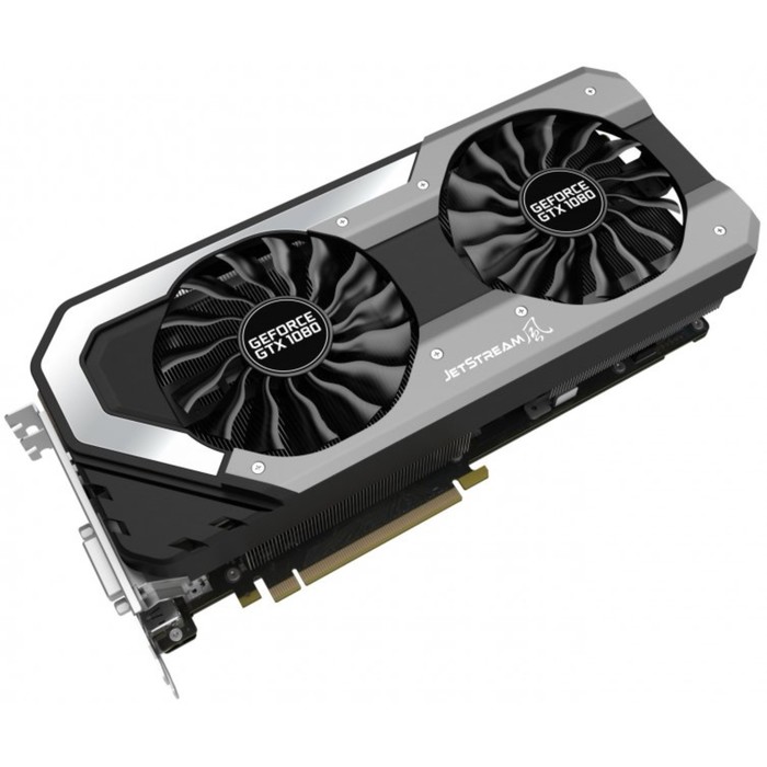 Видеокарта Palit GeForce GTX 1080 Super Jetstream 8G,256bit,GDDR5X,1708/10000,Ret