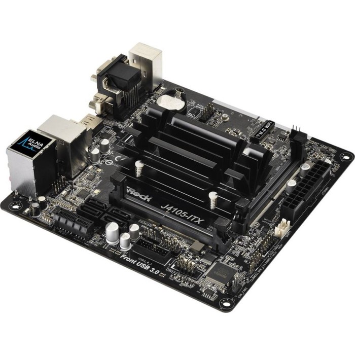 Материнская плата Asrock J4105-ITX, 2xDDR4, mini-ITX, Ret