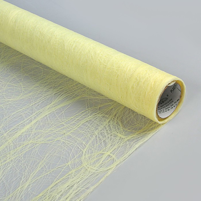 Сизофибер матовый, кремовый, 50 см х 5 м