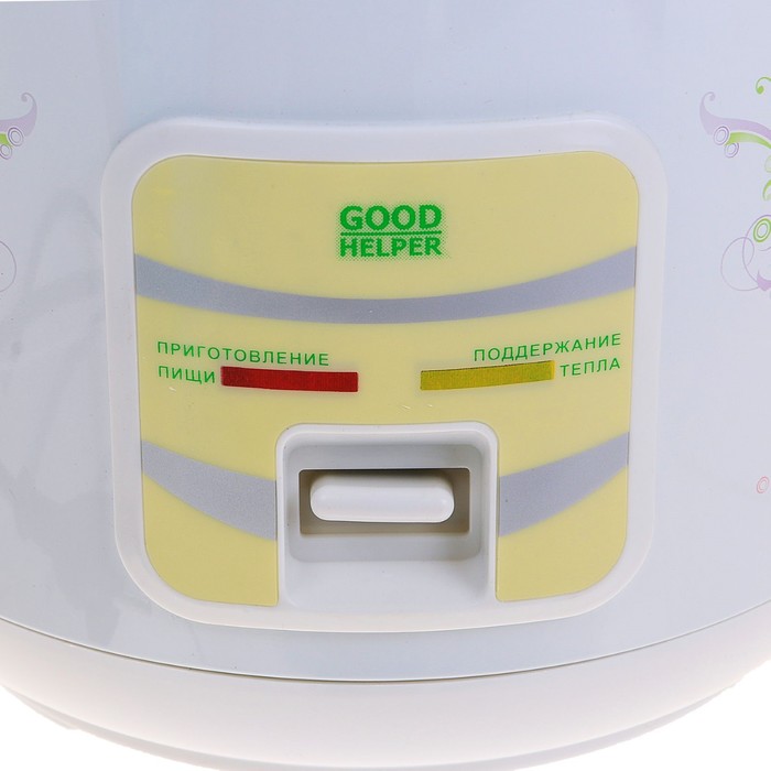 Мультиварка GOODHELPER C202C, 2 л, 350Вт, алюминиевая чаша с антипригарным покрытием Уценка