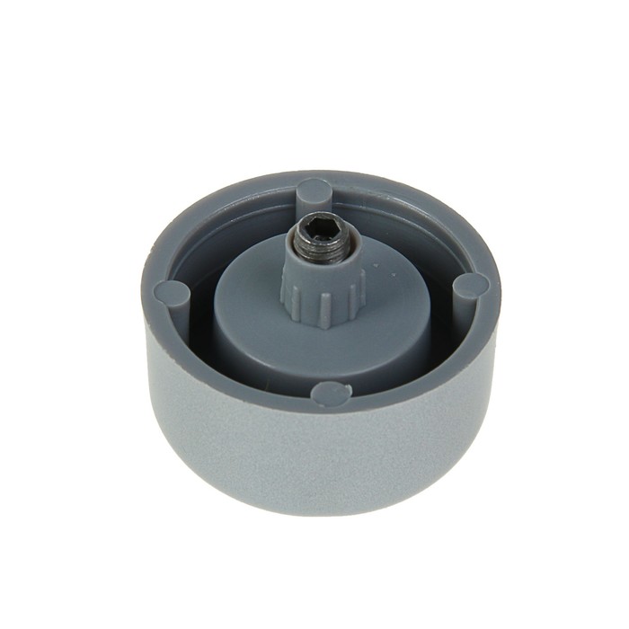 Опора регулируемая, Н=25 мм, вн. шестигран., цвет матовый хром