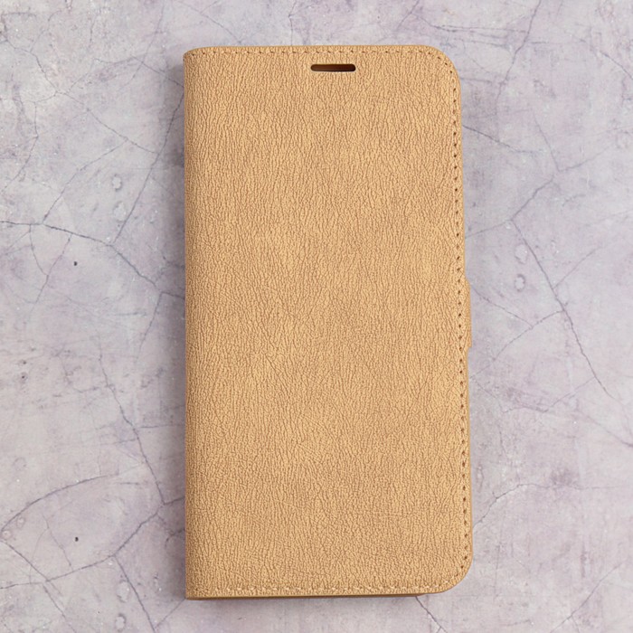 Чехол DF sFlip-17 Samsung S8, золотой