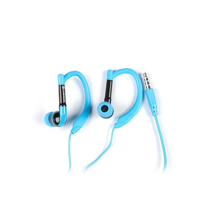 Гарнитура Canyon CNS-SEP1BL, встроенный микрофон, 102 дБ, 16 Ω, 20Гц-20кГц, 3.5 мм, Синий