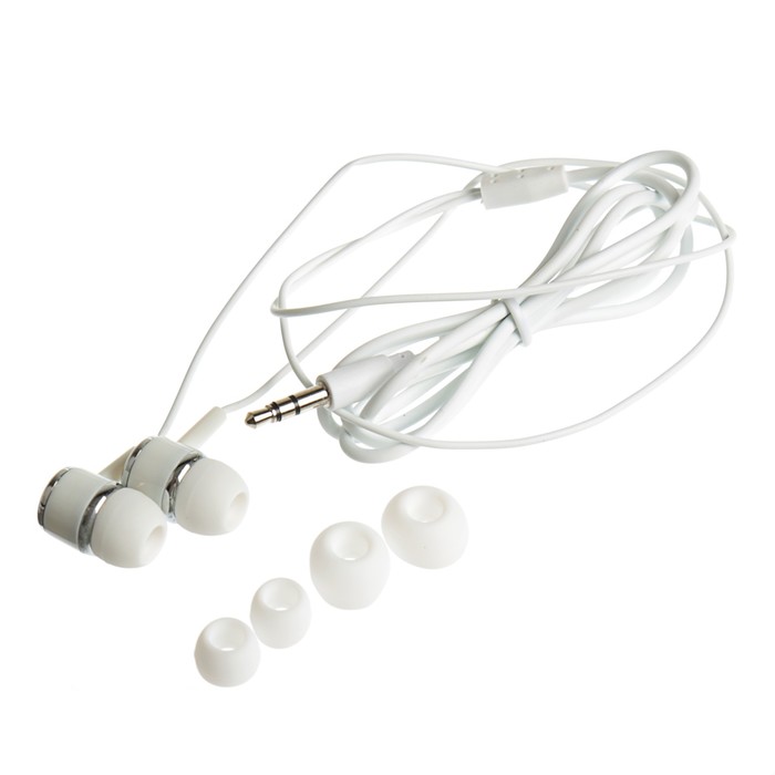 Наушники CANYON CNE-CEP01W, 32 Ом, 100 дБ+/-3 дБ, 40-20000гц, Белый