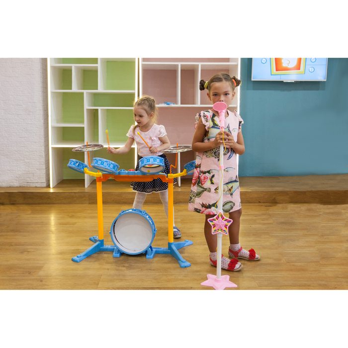 Музыкальная игрушка "Микрофон Звёздочка", звуковые эффекты