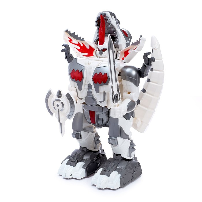 Робот-трансформер радиоуправляемый «Динобот», работает от аккумулятора, заряд от USB