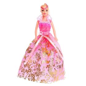 Кукла-модель «Эмма» в платье, МИКС Ош