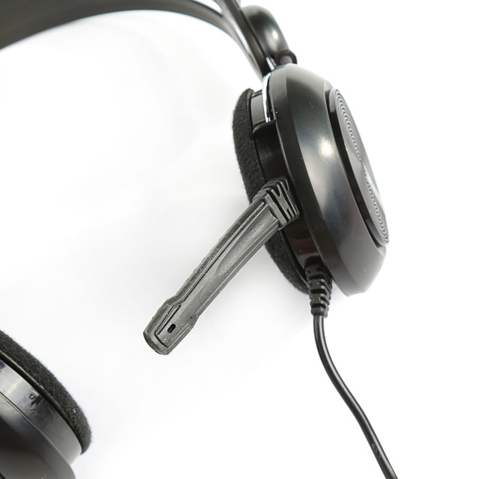 Гарнитура Canyon CNE-CHSU1B, USB подключение, встроенный блок управления, провод 2 м, черная 35384