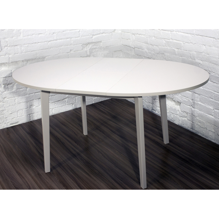 Стол раскладной Персей плюс, 1200/1570х900, Светлый беж эмаль