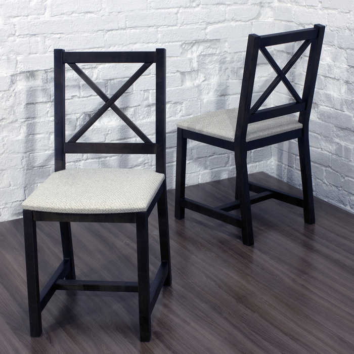 Стул Мира, 400х500х900, Черная морилка