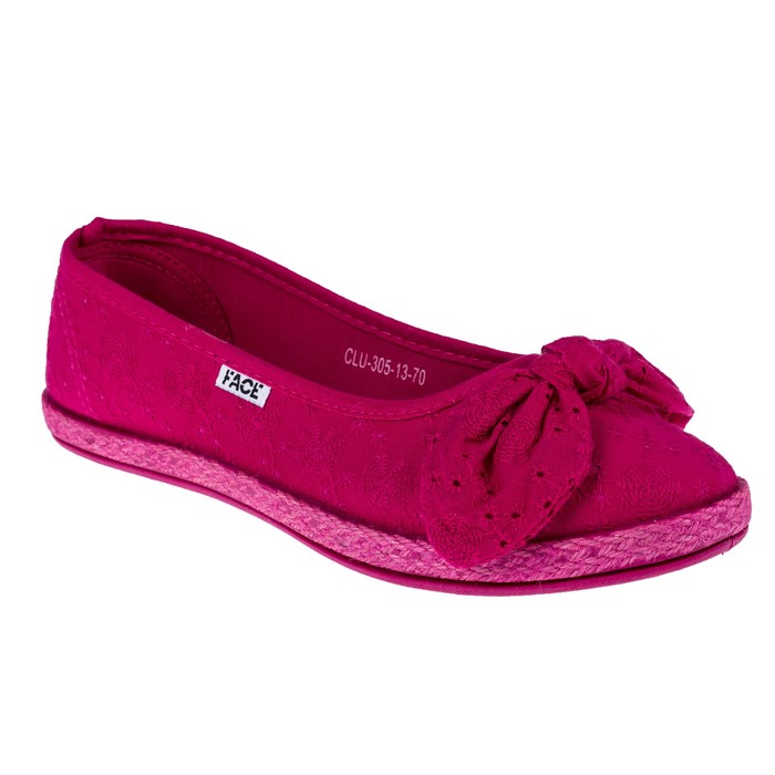 Балетки женские Face арт. CLU-305-13-70 (фуксия) (р. 38)