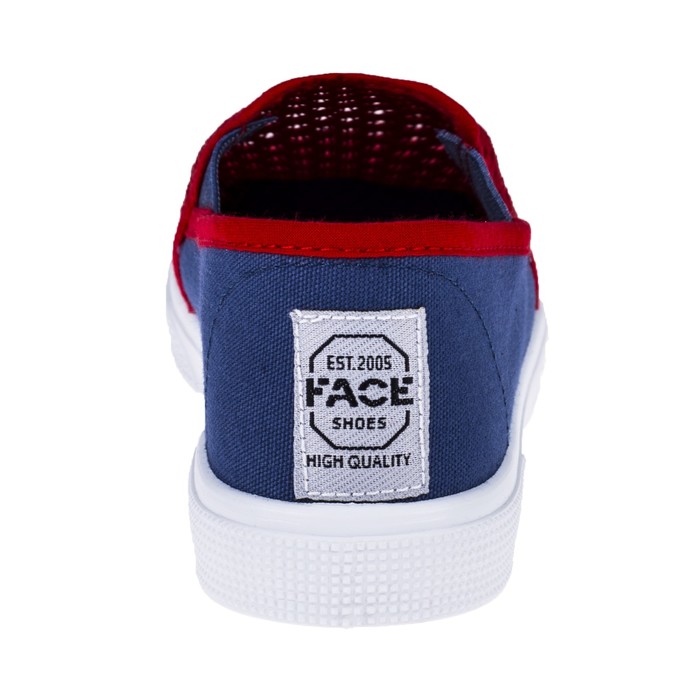 Слипоны женские Face арт. SGP-70-03-06 (красный) (р. 40)