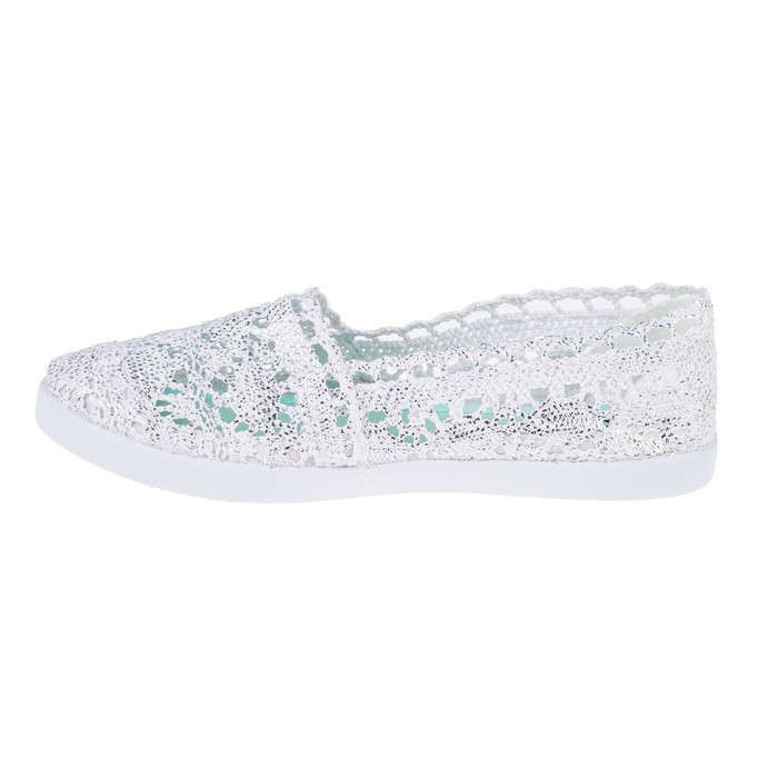 Слипоны женские Face арт.CLU-330-07-11 (серебро) (р. 37)