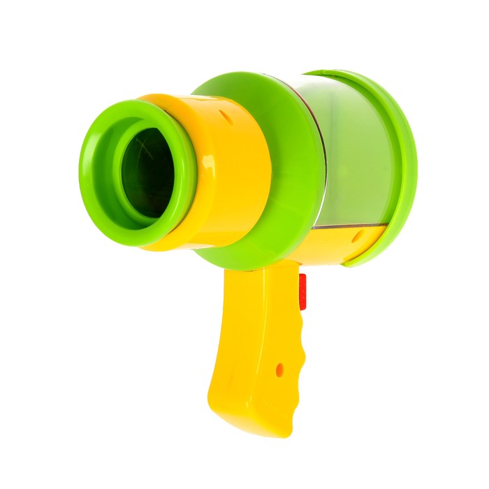 Набор биолога "Научная лаборатория": микроскоп, калейдоскоп, лупа, бинокль, контейнер для исследований