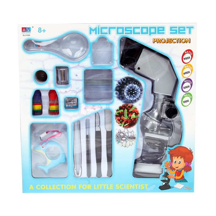 Набор для изучения микромира "Микроскоп-1"