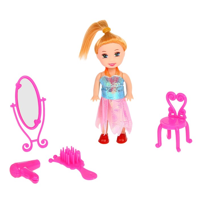 Кукла-малышка "Кира" с аксессуарами, МИКС